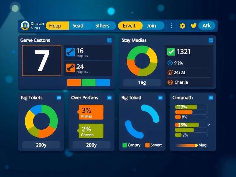 Deccan Dynamo Dash Game Interface Deccan Dynamo Dash Game Dashboard